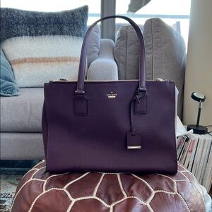 Kate Spade Plum Work Bag